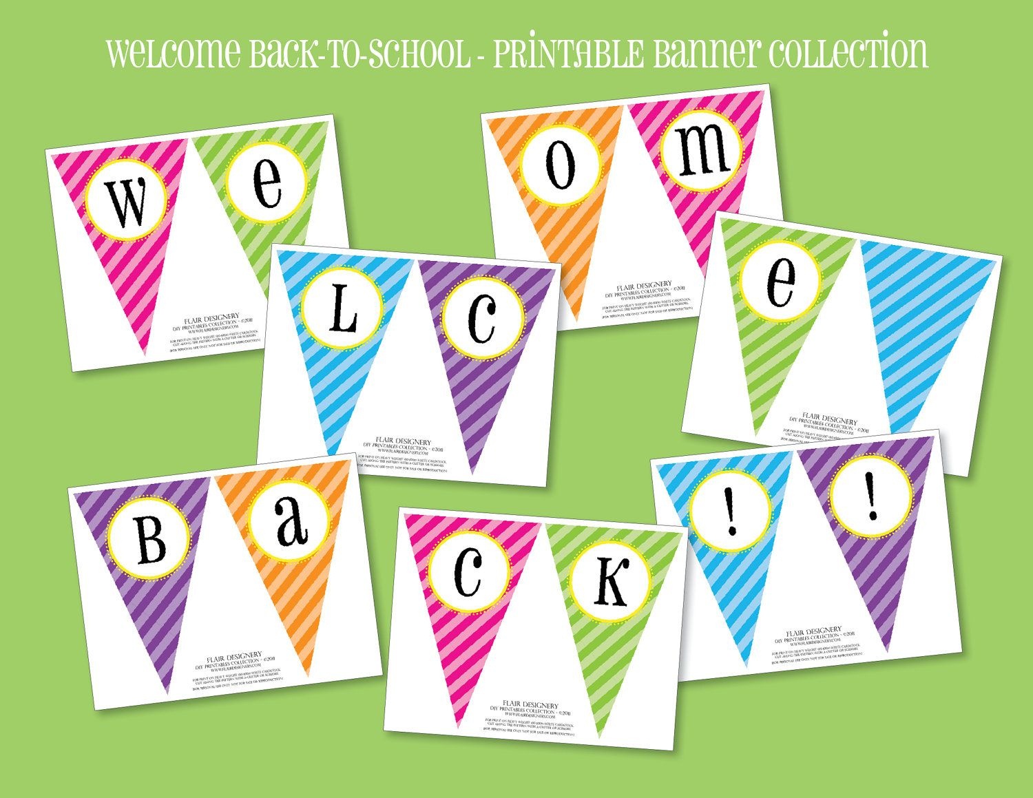 Welcome Back Banner Printable Free