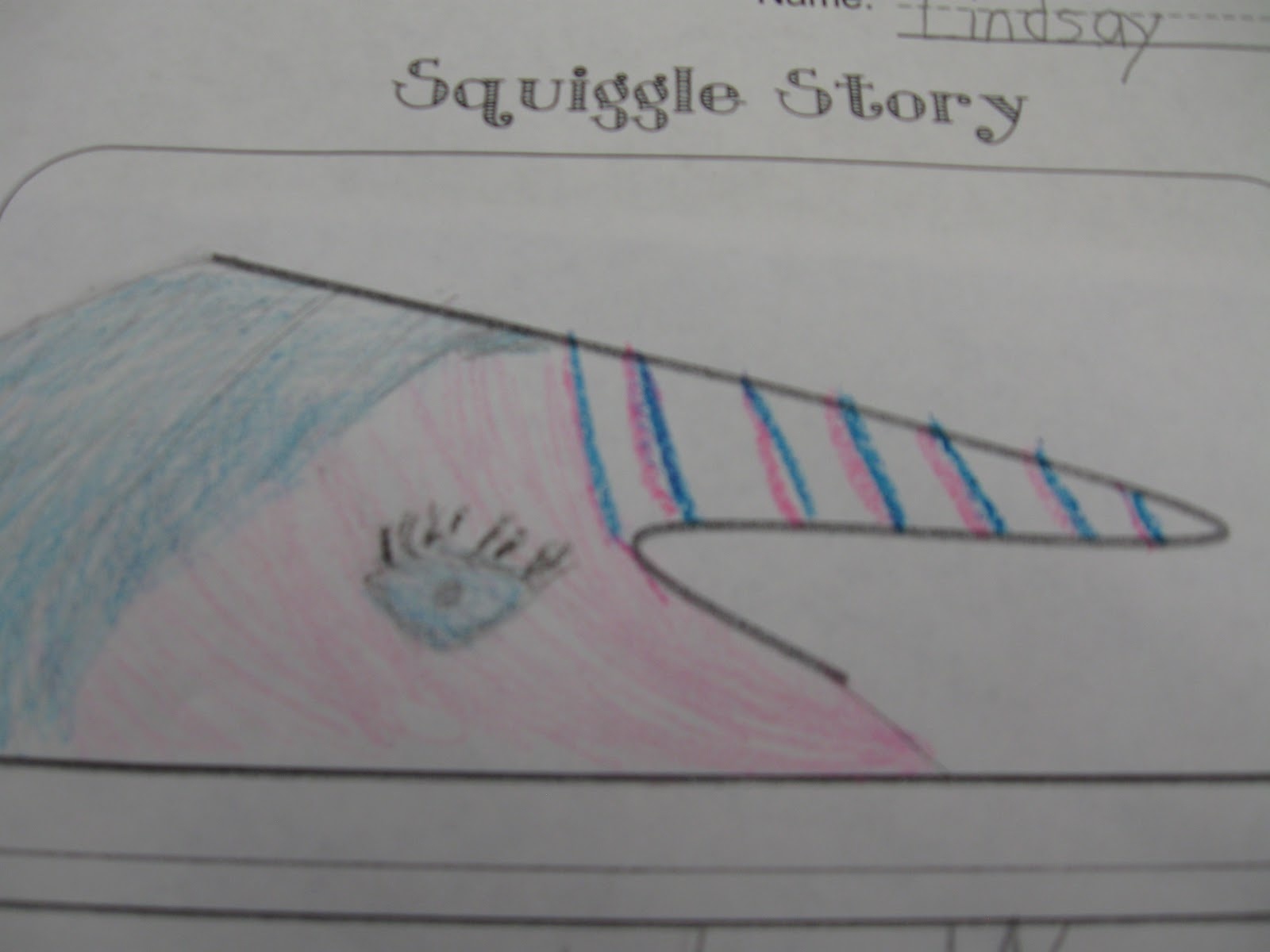 What The Teacher Wants!: Squiggle Stories! - Free Squiggle Story Printable