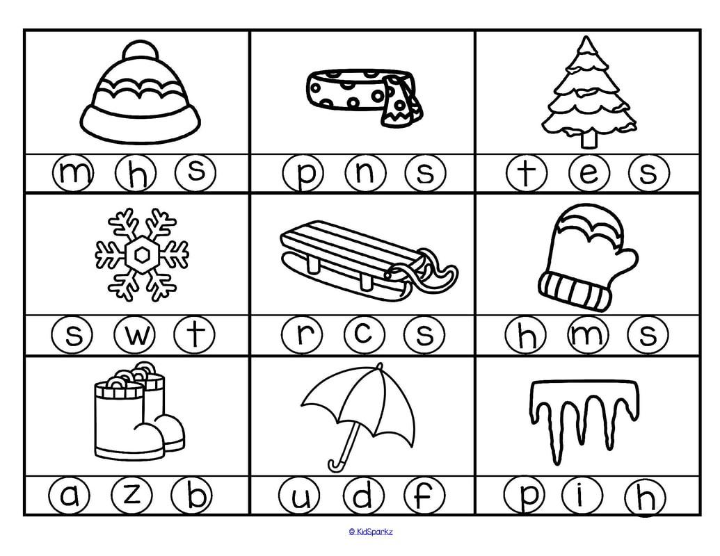 Winter Theme Activities And Printables For Preschool And - Free Printable Winter Preschool Worksheets