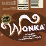 Wonka Wrapper: Fudgejenggakun | Willy Wonka | Wonka Chocolate   Free Printable Wonka Bar Wrapper Template