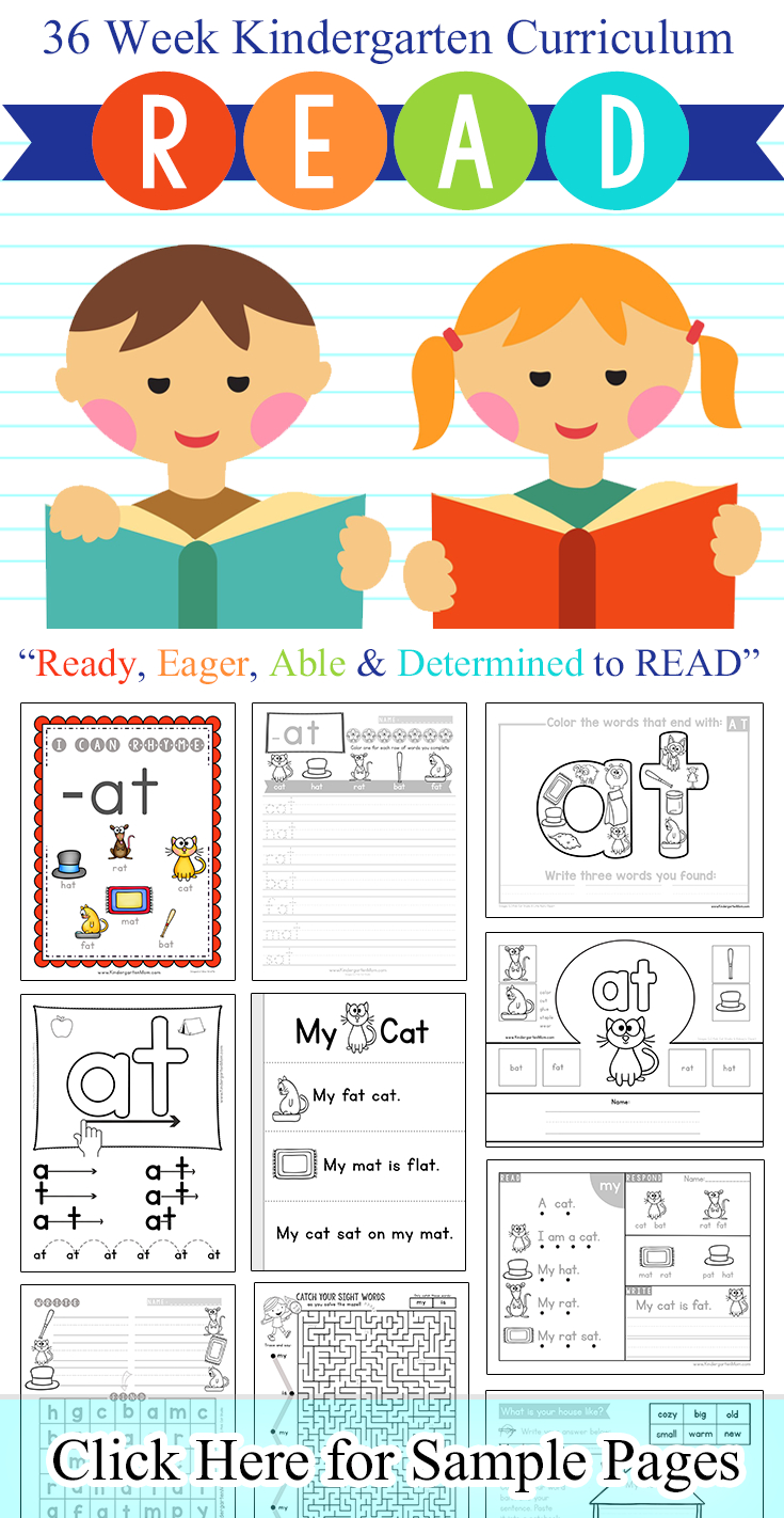 Word Family Printables - Kindergarten Mom - Free Printable Word Family Games