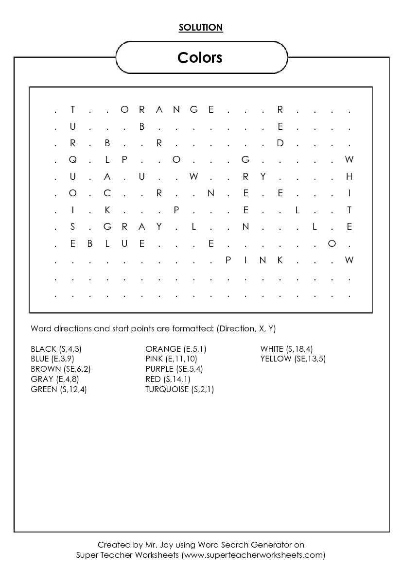 Word Search Maker Free Printable Free Printable A To Z