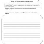 Writing Prompts Worksheets | Narrative Writing Prompts Worksheets   6Th Grade Writing Worksheets Printable Free