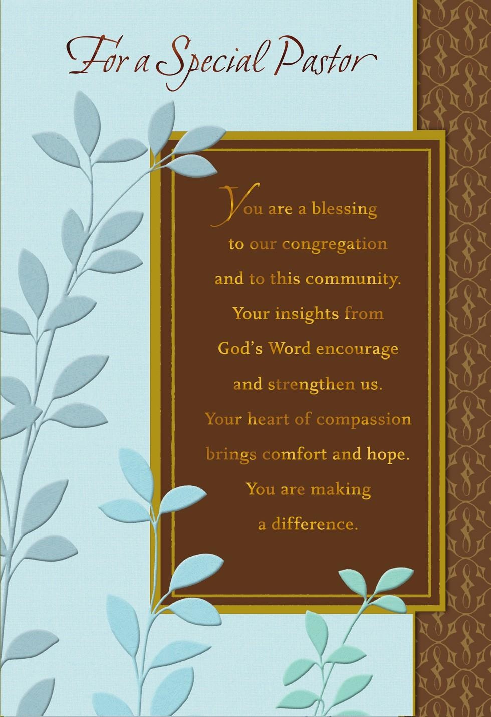 You&amp;#039;re A Blessing, Pastor Anniversary Card - Greeting Cards - Hallmark - Hallmark Free Printable Fathers Day Cards