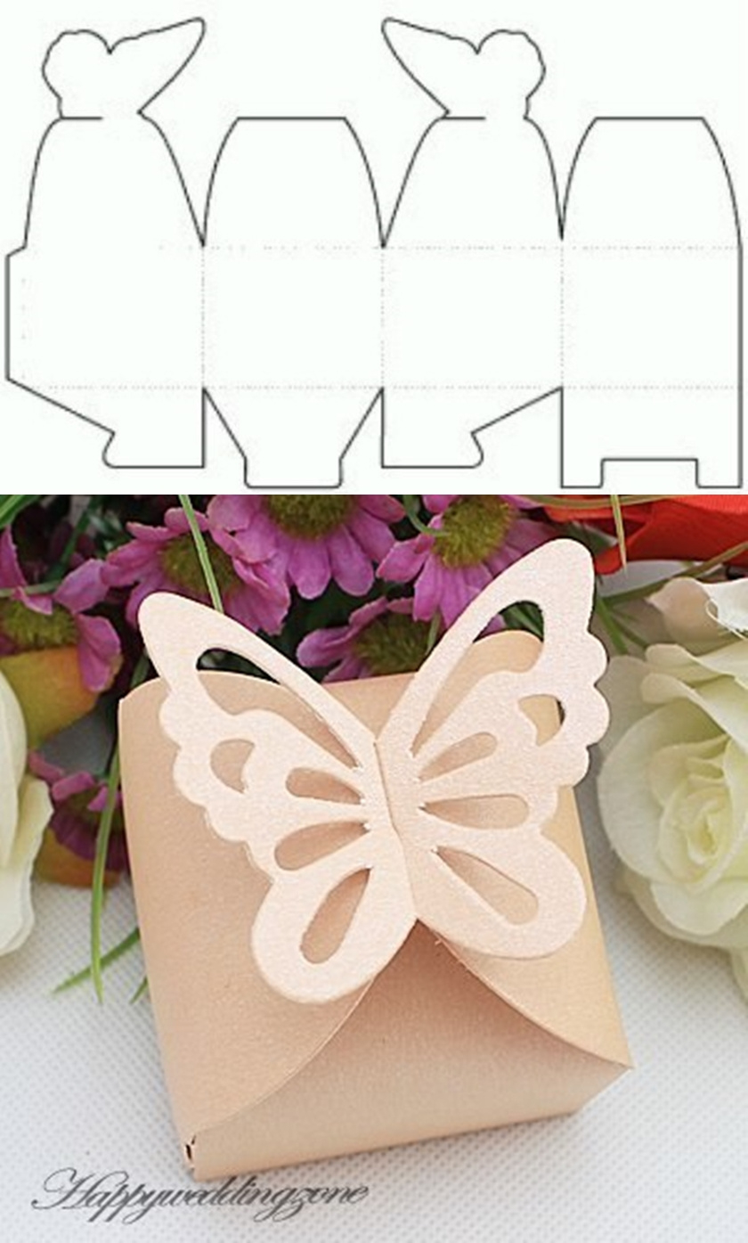 10+ Beautiful Diy Patterns Of Candy Gift Box intended for Gift Box Templates Free Printable