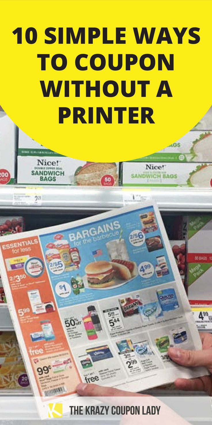 10 Easy Ways To Coupon Without A Printer inside Free Printable Coupons Without Coupon Printer
