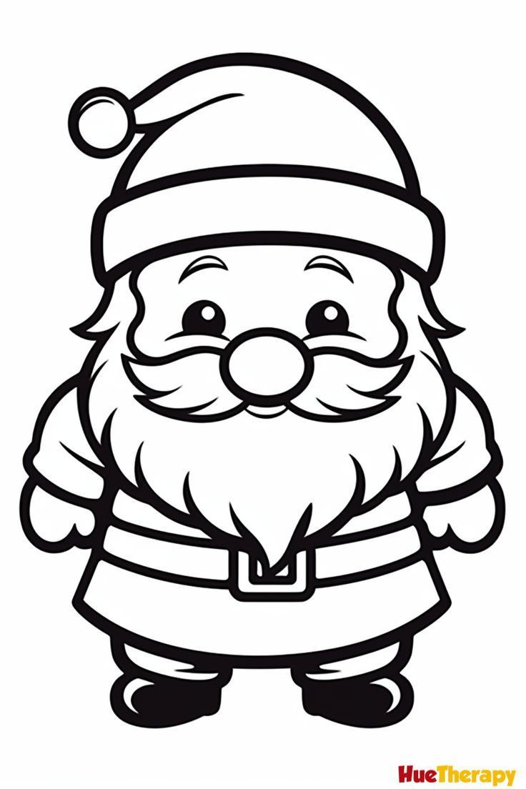 10 Free Printable Santa Coloring Pages For Kids Kidscoloring with Xmas Coloring Pages Free Printable