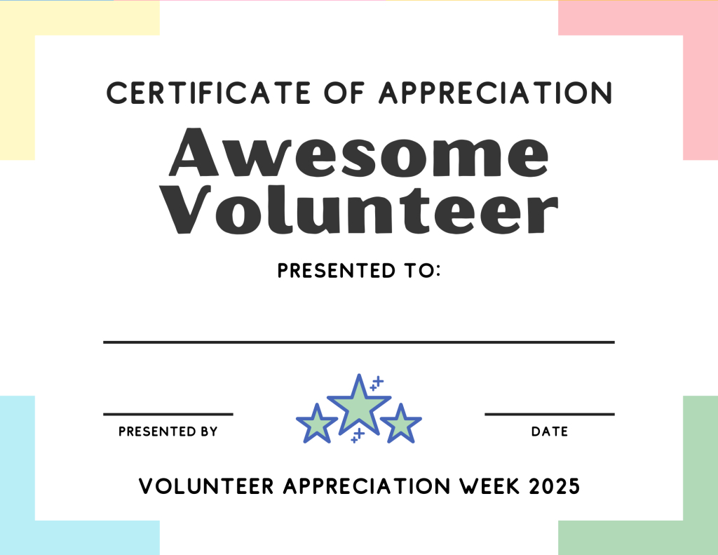 10 Free & Printable Volunteer Appreciation Certificates - Moneyminder within Free Printable Volunteer Certificates Of Appreciation