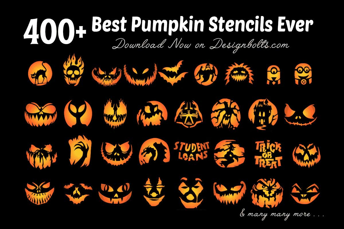 10 Free Scary Pumpkin Carving Templates &amp;amp; Patterns 2023 For Kids regarding Free Online Pumpkin Carving Patterns Printable