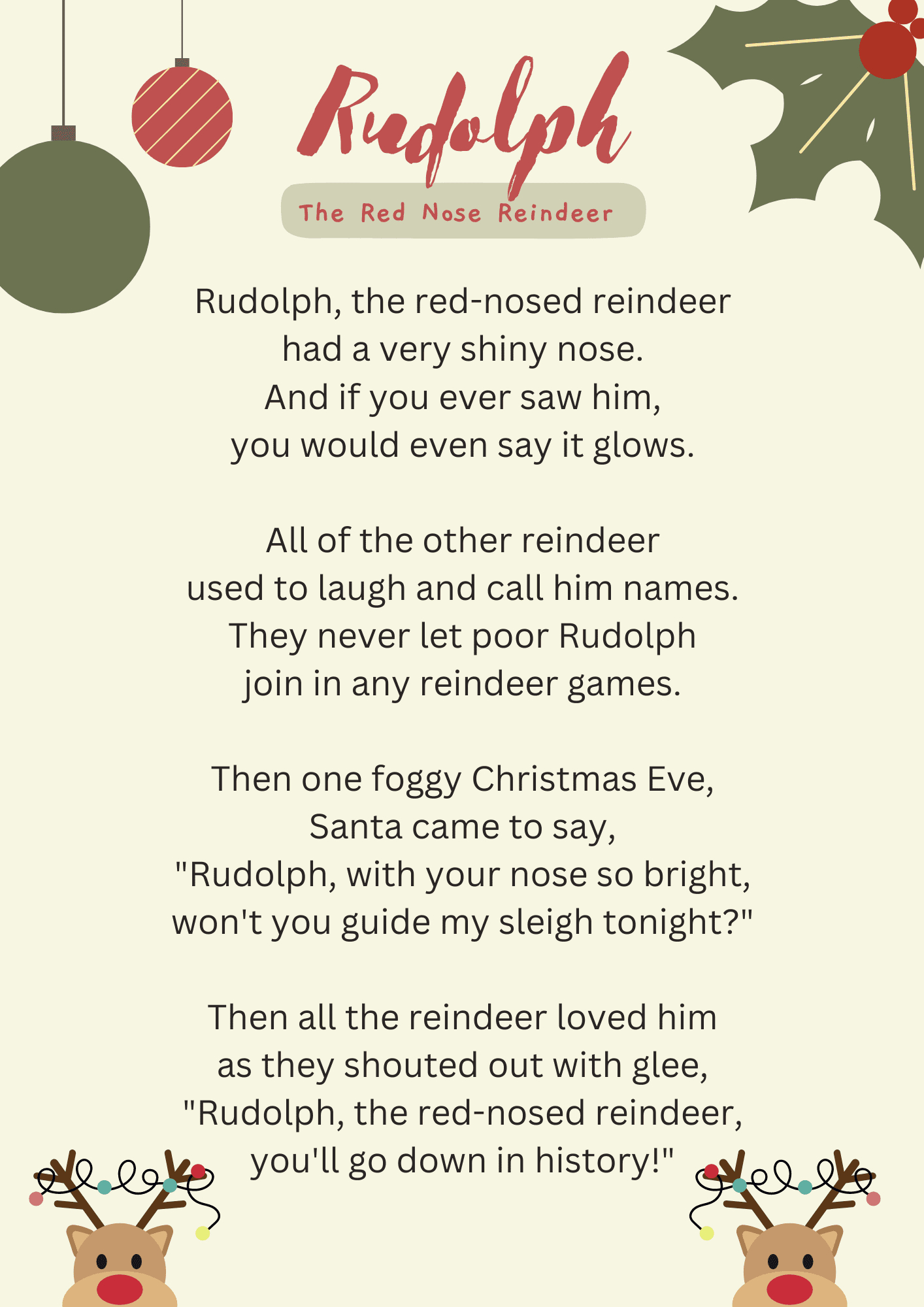 10 Fun Free Christmas Carol Printables For Kids In 2025 with regard to Free Printable Lyrics To Christmas Carols