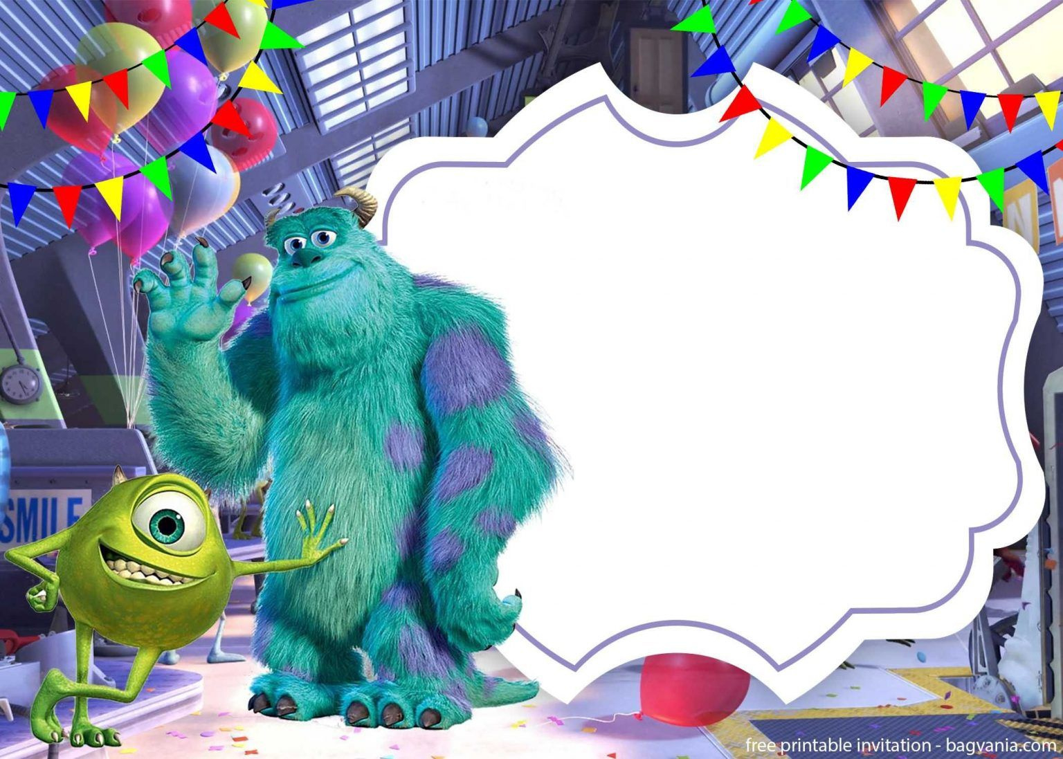10 Monsters Inc Invitations Ideas | Monsters Inc Invitations with regard to Free Printable Monsters Inc Birthday Invitations