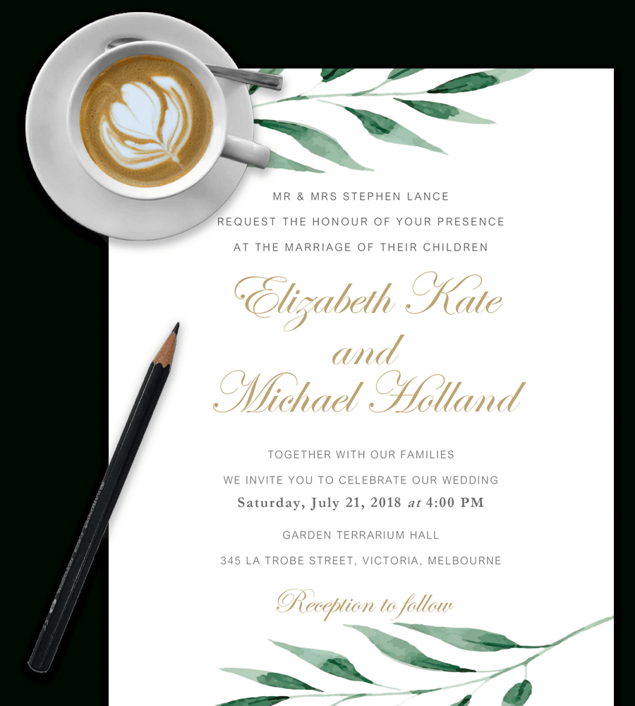 100% Free Wedding Invitation Templates In Word [Download &amp;amp; Customize] regarding Free Printable Wedding Invitation Templates For Microsoft Word