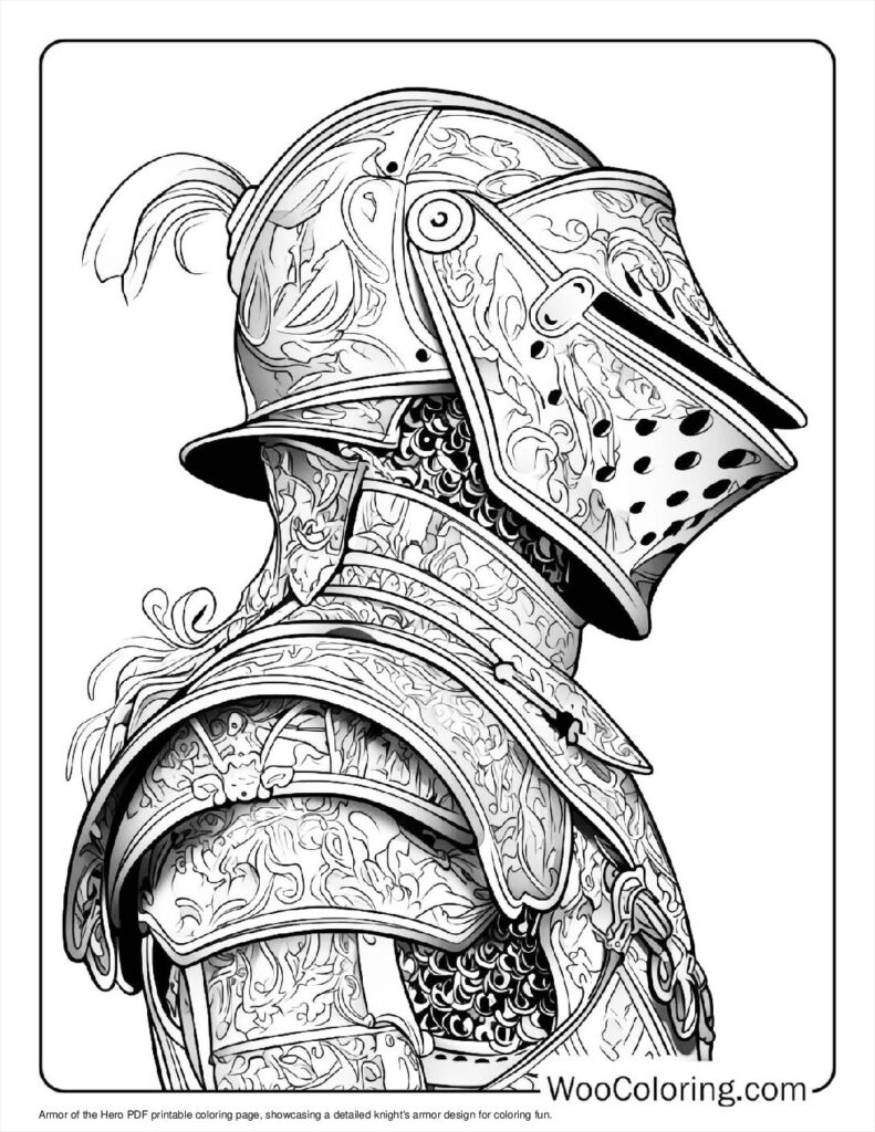 100+ Knight Coloring Pages (Free Pdf To Print) | Woo Coloring pertaining to Free Printable Pictures Of Knights