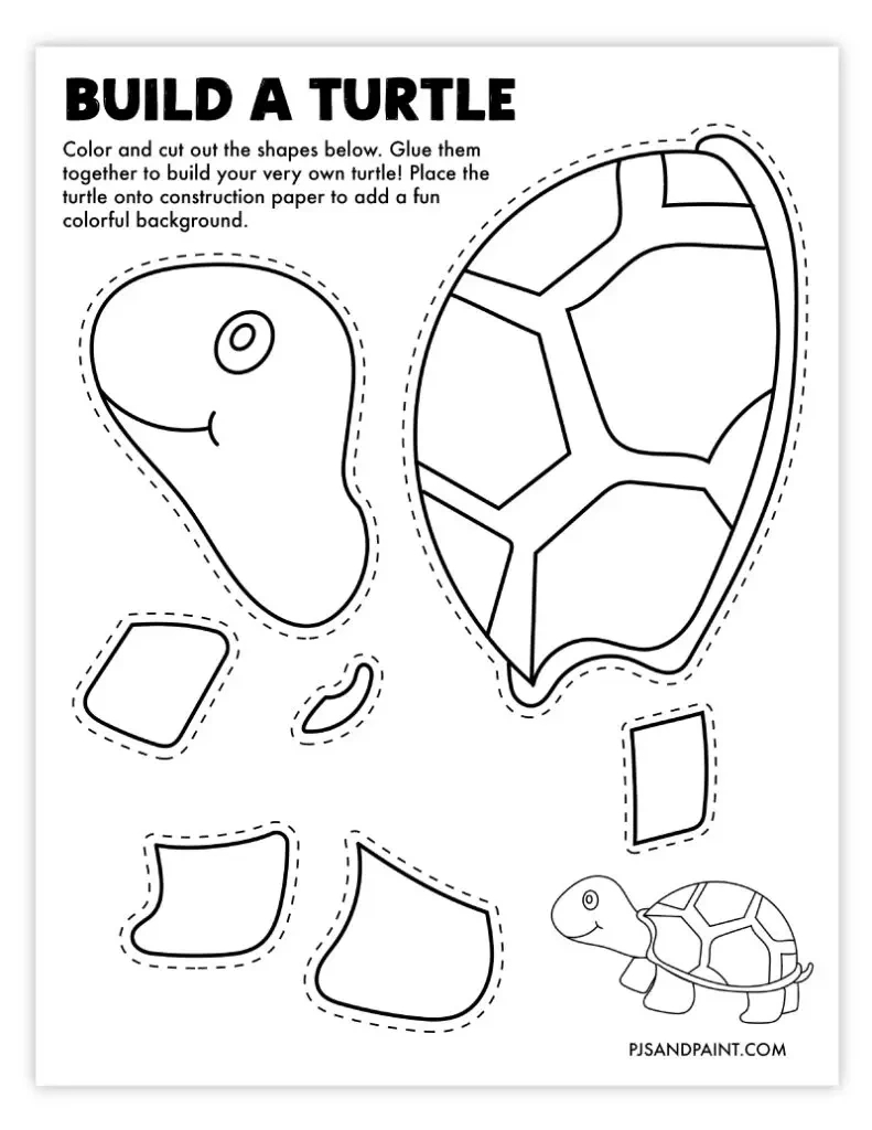 109 Free Printable &amp;quot;Build Your Own&amp;quot; Crafts - Pjs And Paint intended for Free Printable Paper Crafts