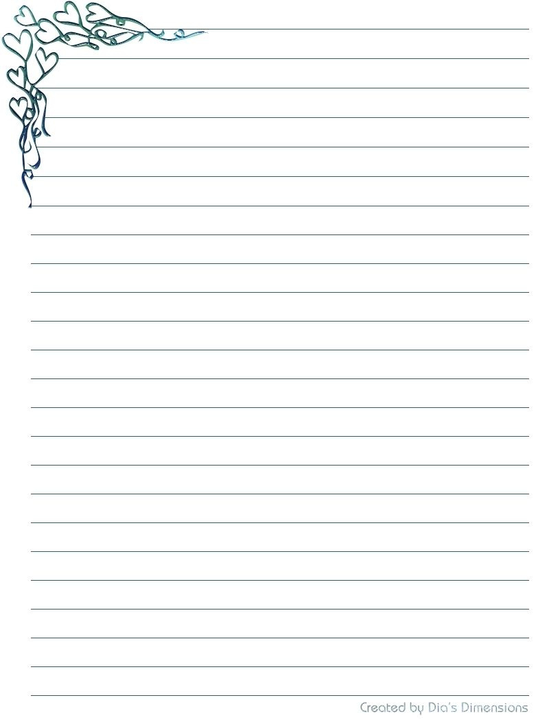 11 Stationary Ideas | Free Printable Stationery, Writing Paper intended for Free Printable Stationery Writing Paper