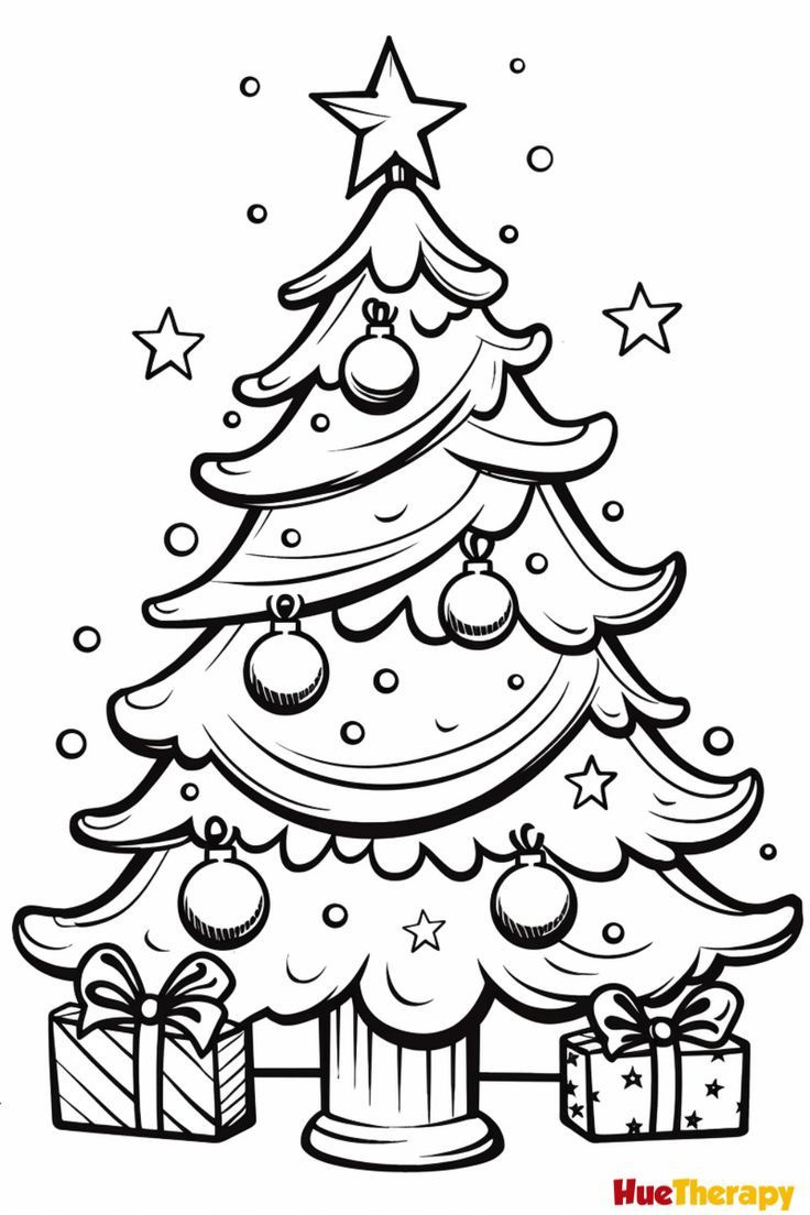 13 Free Printable Christmas Tree Coloring Pages pertaining to Free Printable Christmas Tree Images