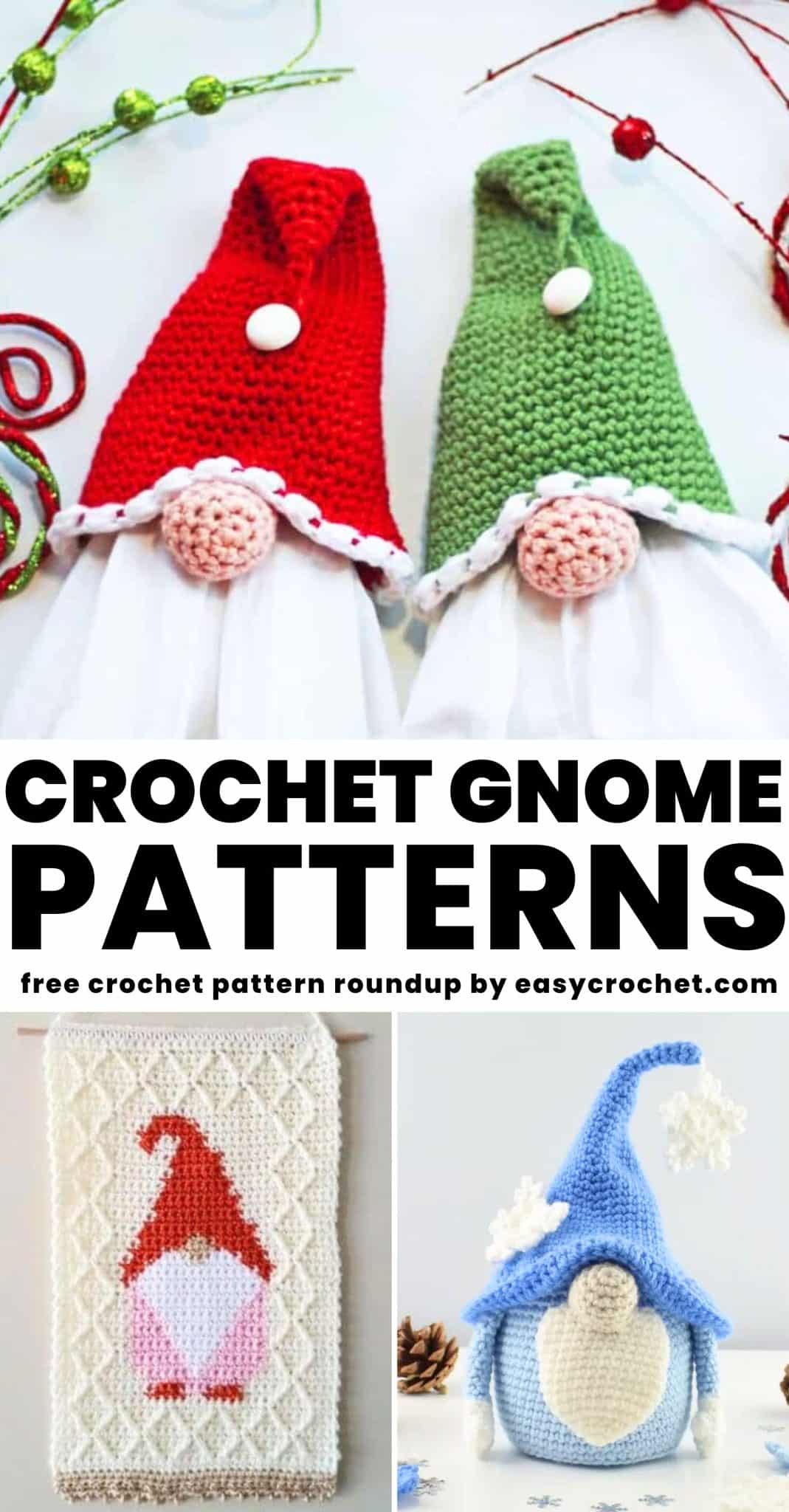 14 Free Crochet Patterns For Adorable Gnomes - Easy Crochet Patterns pertaining to Free Printable Crochet Patterns