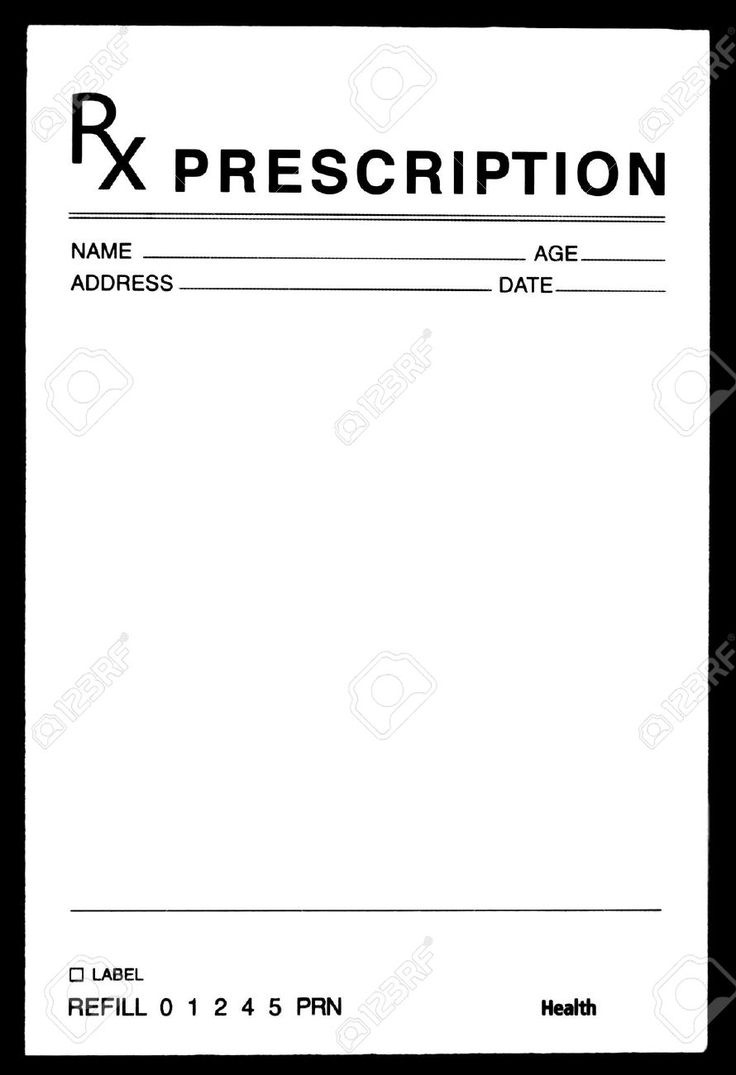 14+ Prescription Templates - Doctor - Pharmacy - Medical with Free Printable Prescription Pad