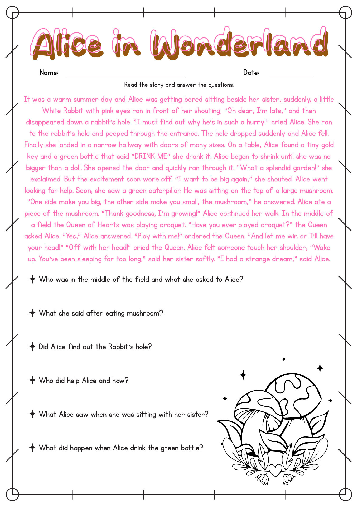 15 Fourth Grade Reading Comp Worksheets - Free Pdf At Worksheeto within Free Printable 4Th Grade Reading Worksheets
