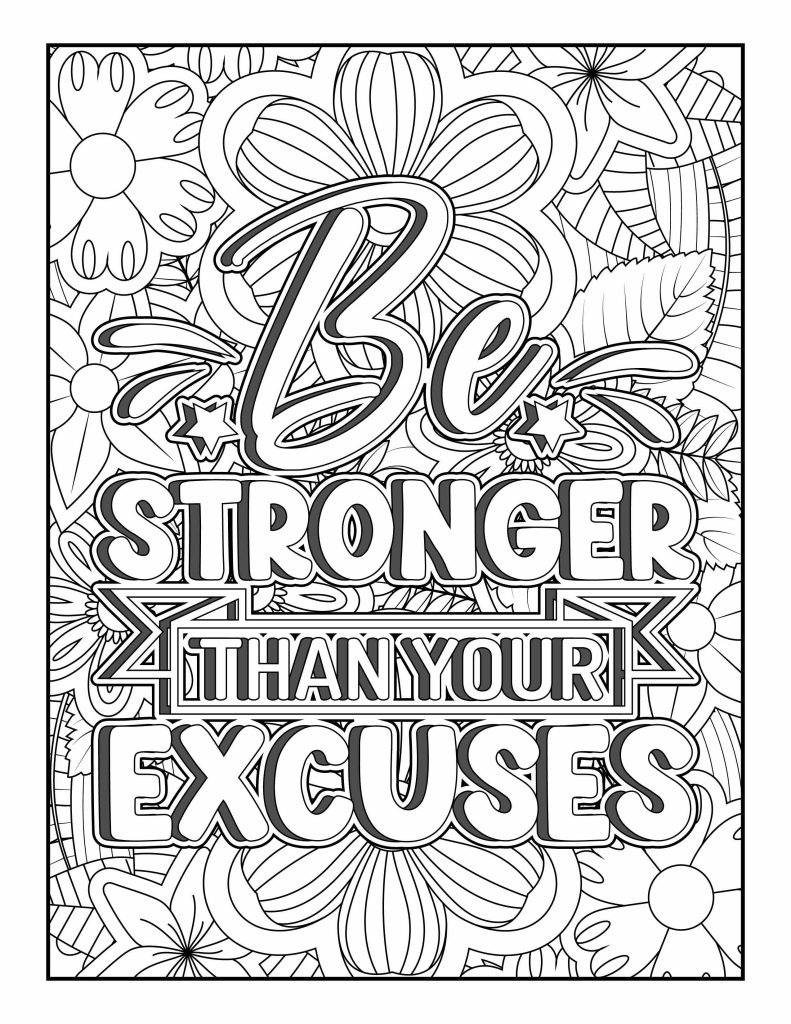 15 Free Coloring Pages For Adults. pertaining to Free Printable Inspirational Coloring Pages