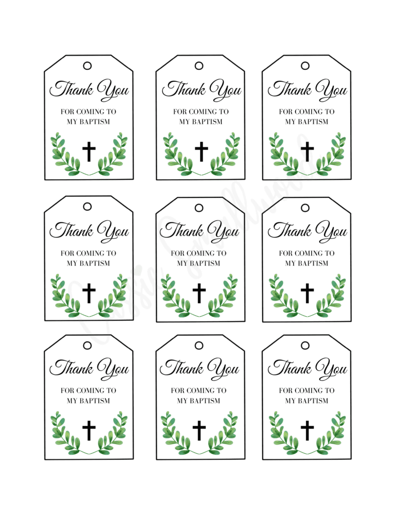15 Insanely Cute Thank You Tags (Free Printable) - Cassie Smallwood with Thank You For Coming Free Printable Tags