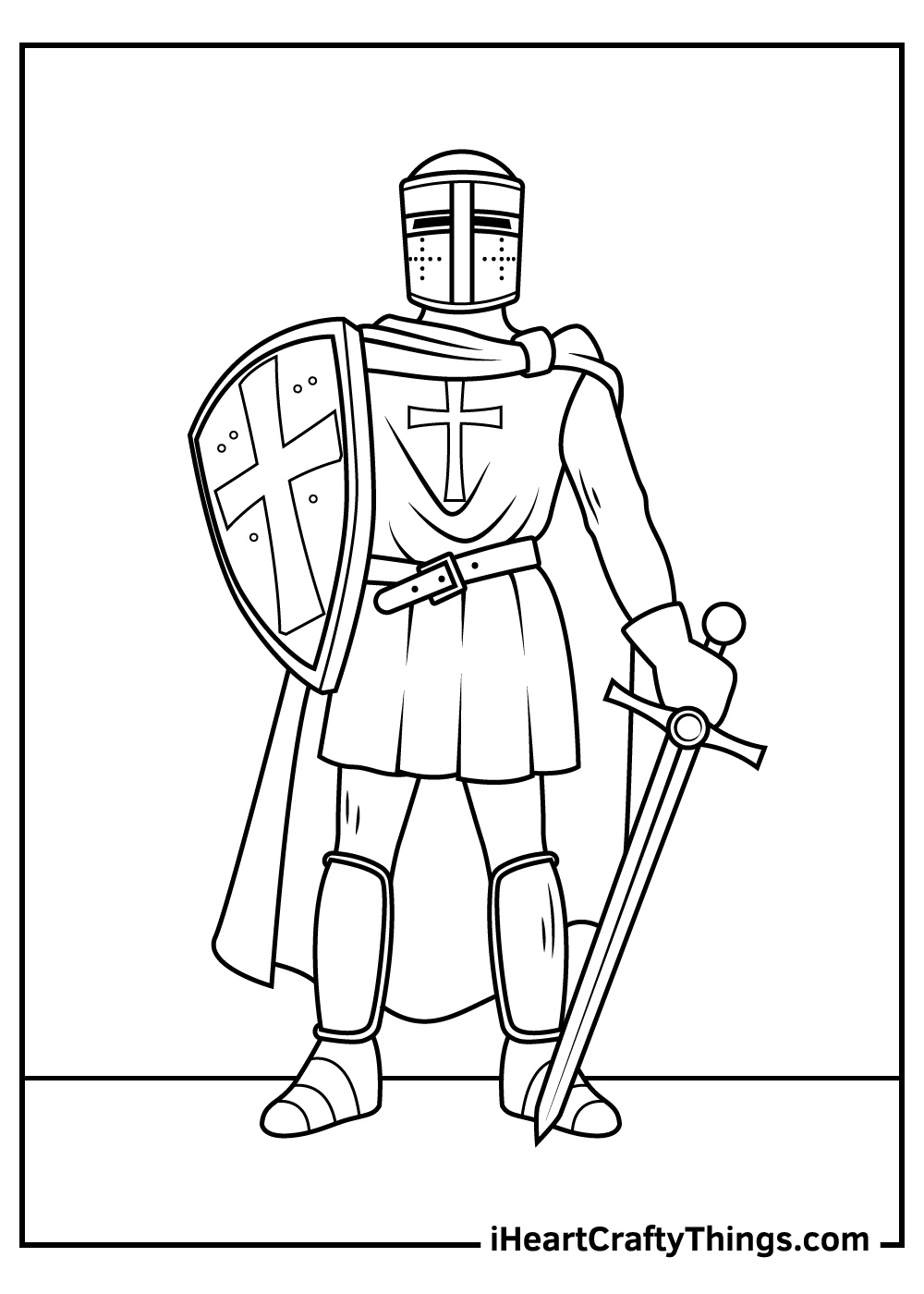 15 Knight Coloring Pages (100% Free Printables) throughout Free Printable Pictures Of Knights