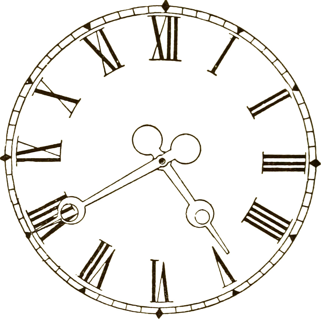 16 Clock Face Images - Print Your Own! - The Graphics Fairy inside Free Printable Clock Faces