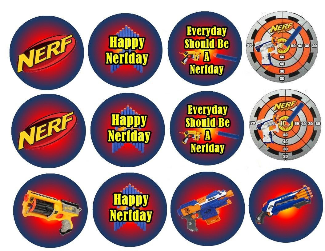 160 Nerf Printables Ideas | Nerf, Nerf Party, Nerf Birthday Party for Free Printable Nerf Logo