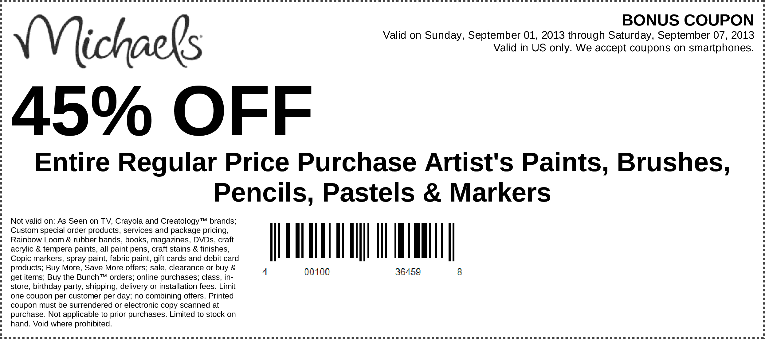 17 Best Michaels Coupon Ideas | Michaels Coupon, Printable Coupons in Free Printable Michaels Coupons