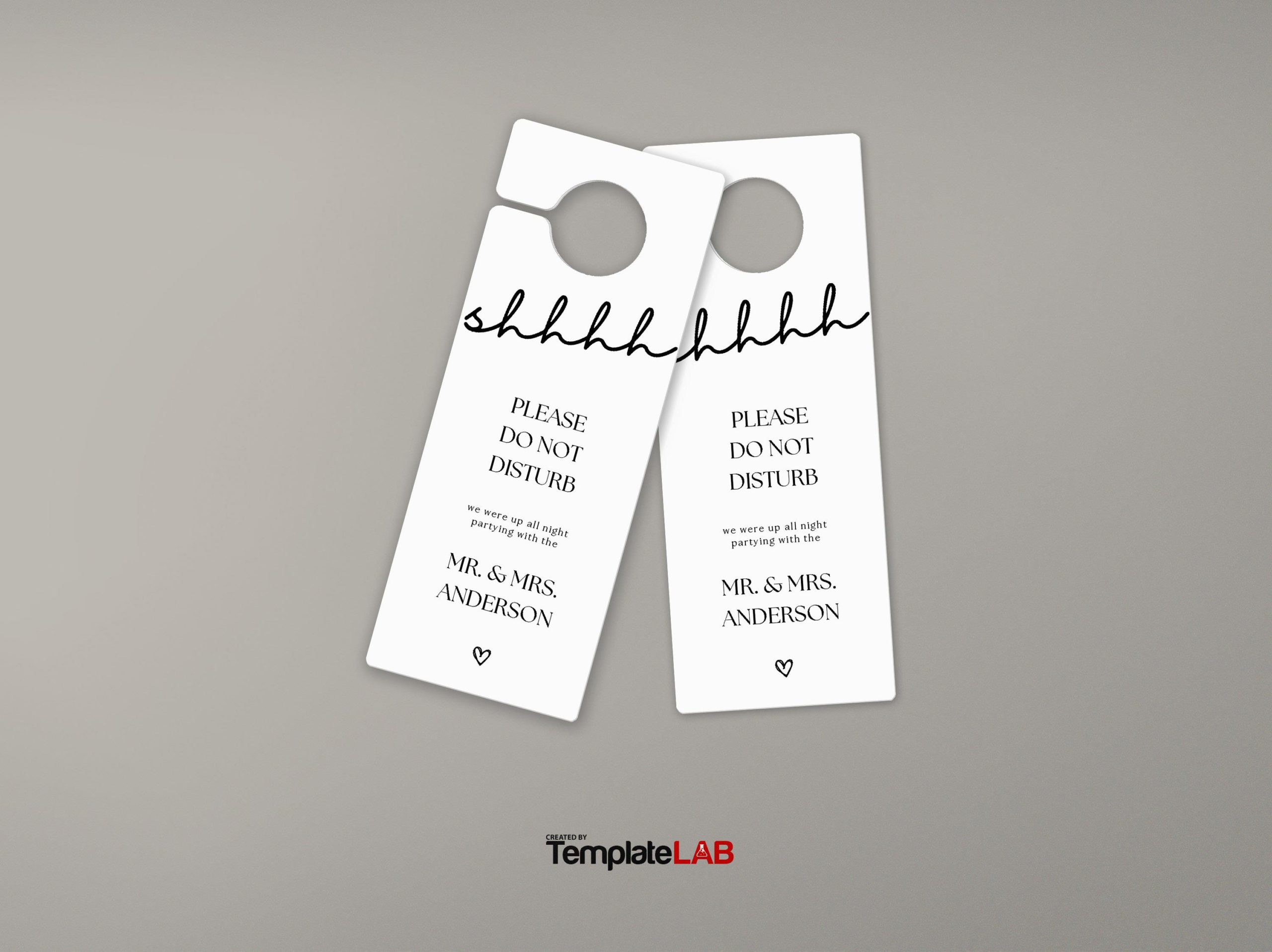 18 Free Door Hanger Templates (Word, Pdf, Psd) ᐅ Templatelab throughout Free Printable Door Hanger Template