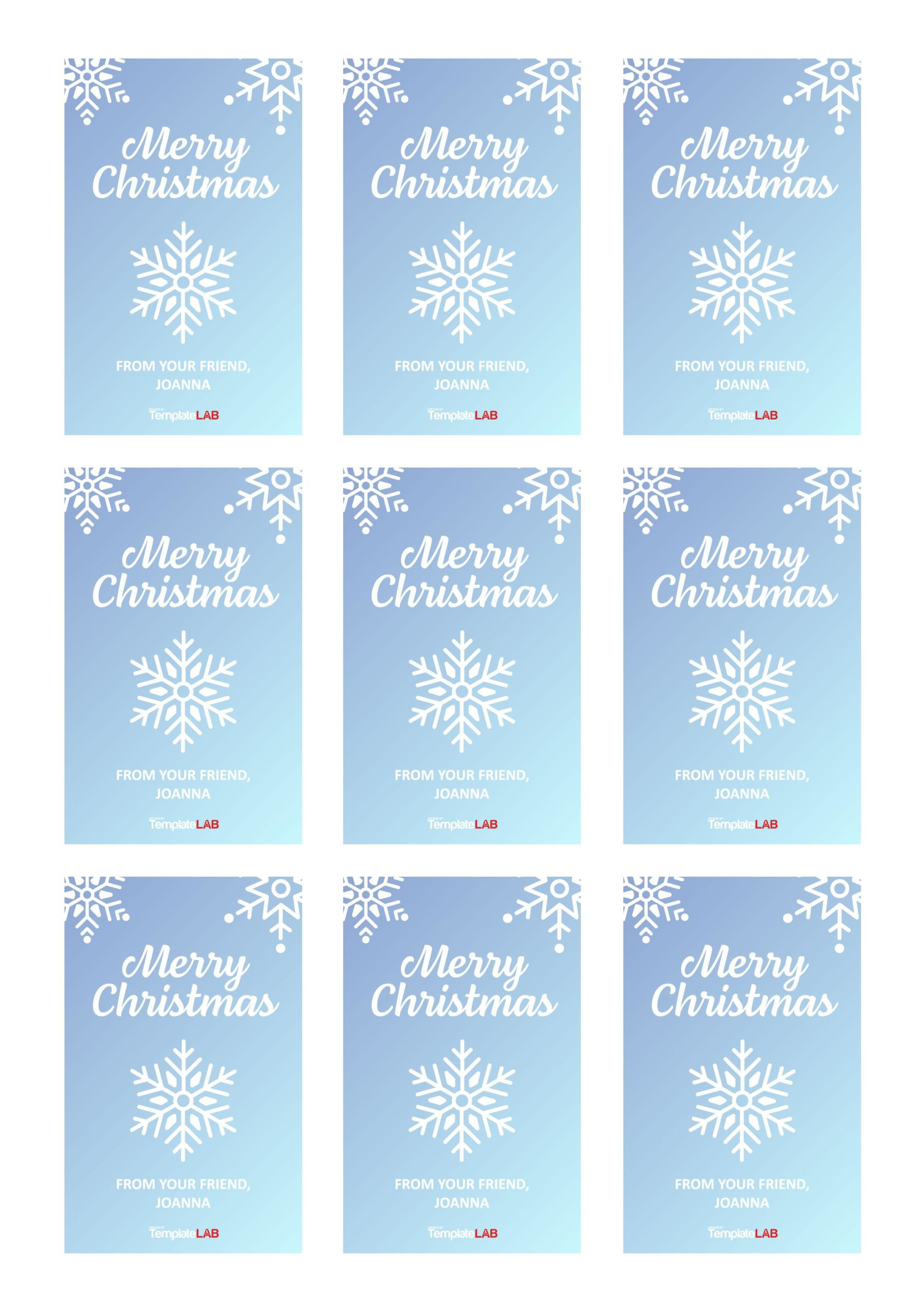 19 Free Editable Gift Tag Templates [Word, Pptx, Psd] for Free Printable Gift Tag Templates For Word