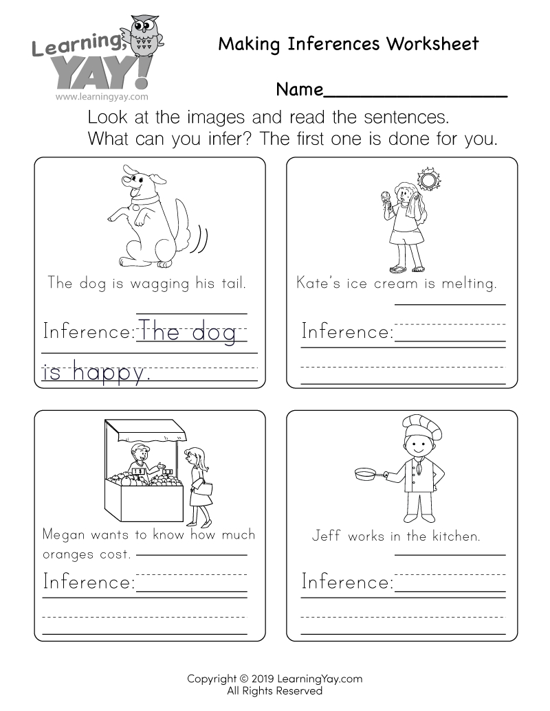 1St Grade English Worksheets (Free Printables) with Free Printable Worksheets For 1St Grade Language Arts