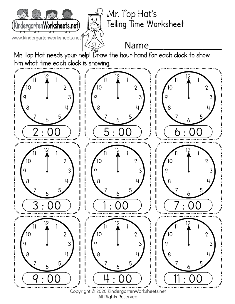 1St Grade Telling Time - Worksheets - Free &Amp; Printable in Free Printable Telling Time Worksheets For 1St Grade