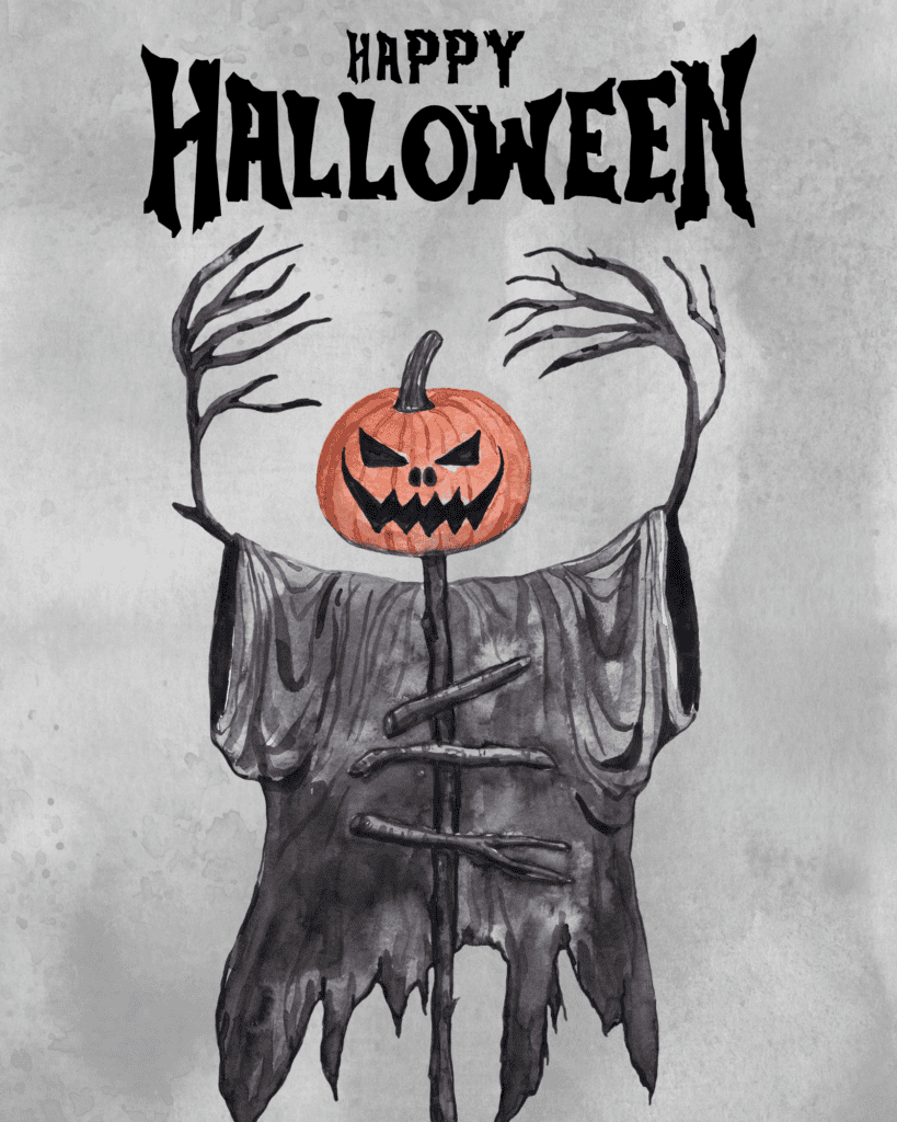 20 Free Printable Halloween Decorations - Prudent Penny Pincher with Free Printable Halloween Decorations Scary