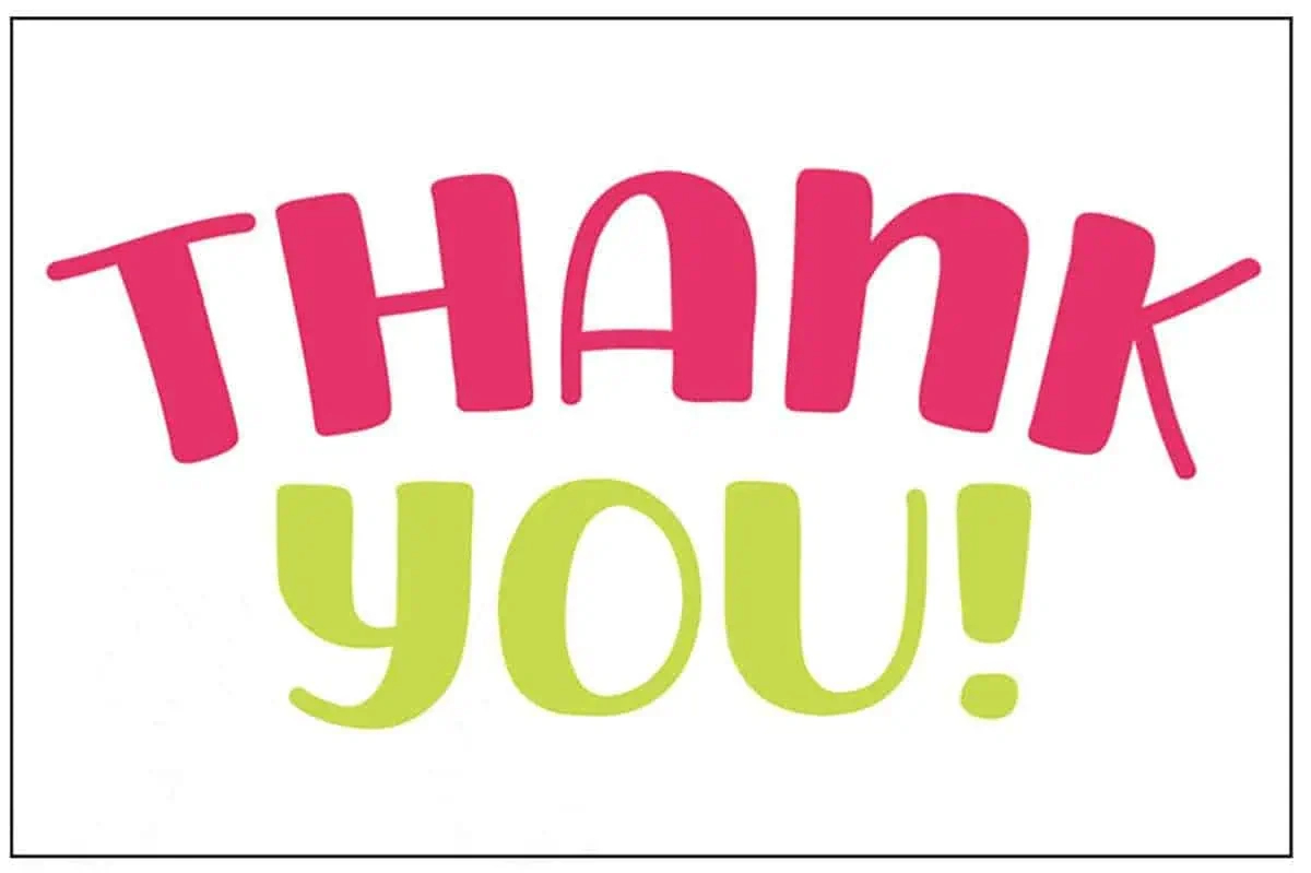 24 Free Printable Thank You Cards | Lamberts Lately throughout Free Printable Thank You