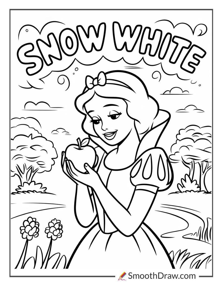 25 Disney Princess Coloring Pages (Free Downloads) - Smooth Draw within Free Printable Coloring Pages Of Disney Characters