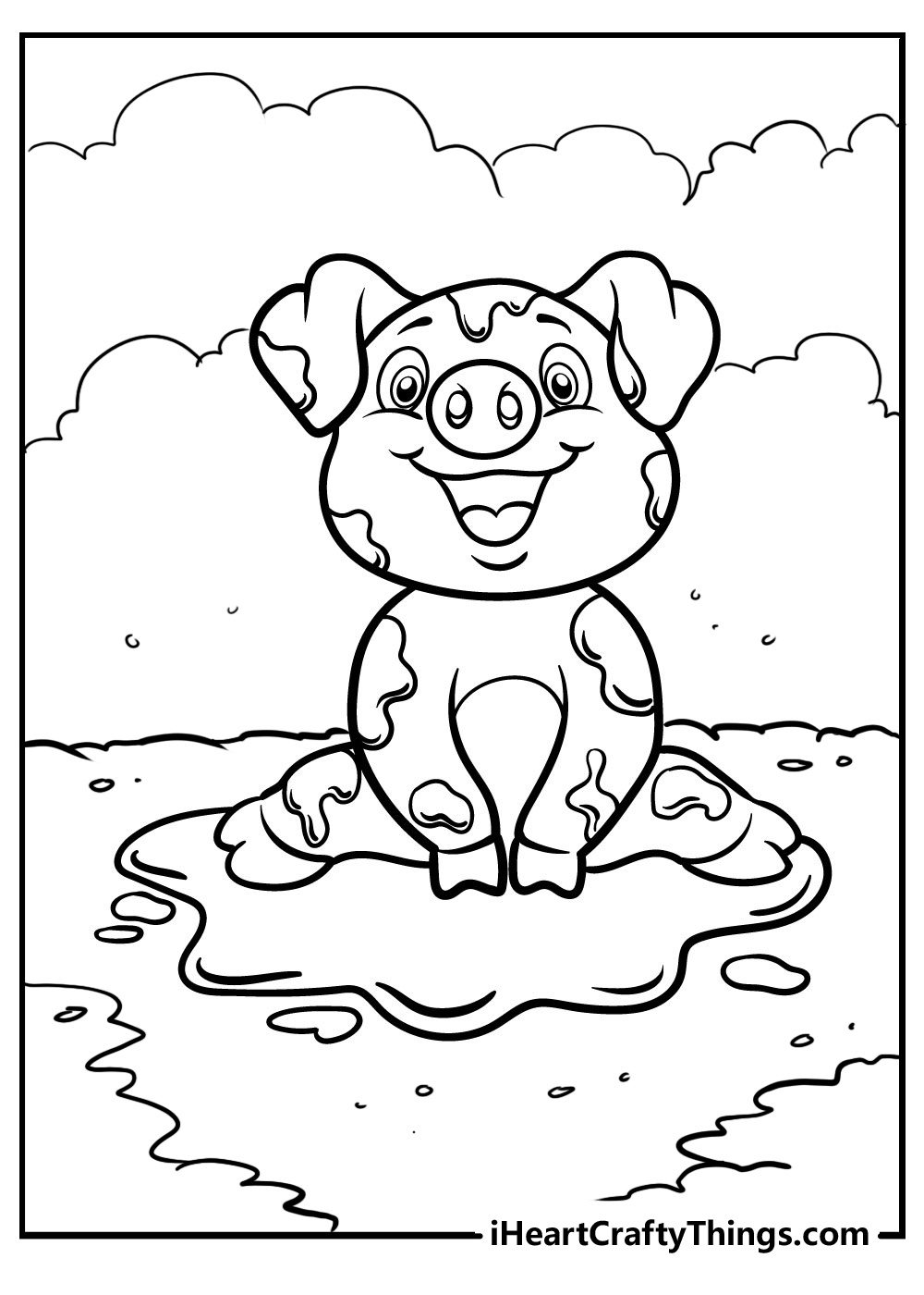 25 Pig Coloring Pages (100% Free Printables) for Pig Coloring Sheets Free Printable