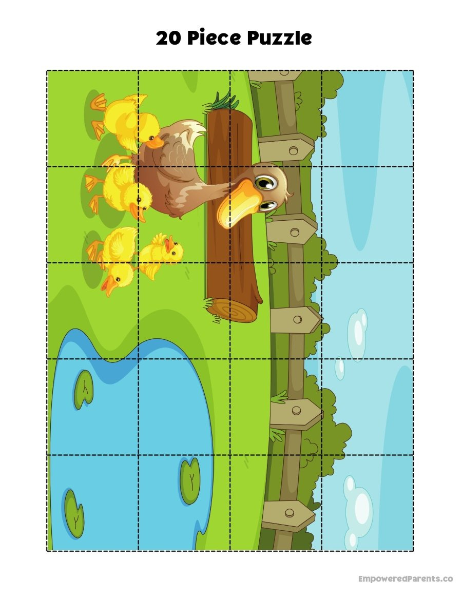 28 Printable Puzzles For Toddlers And Preschoolers (Pdf in Free Printable Puzzles For Kids