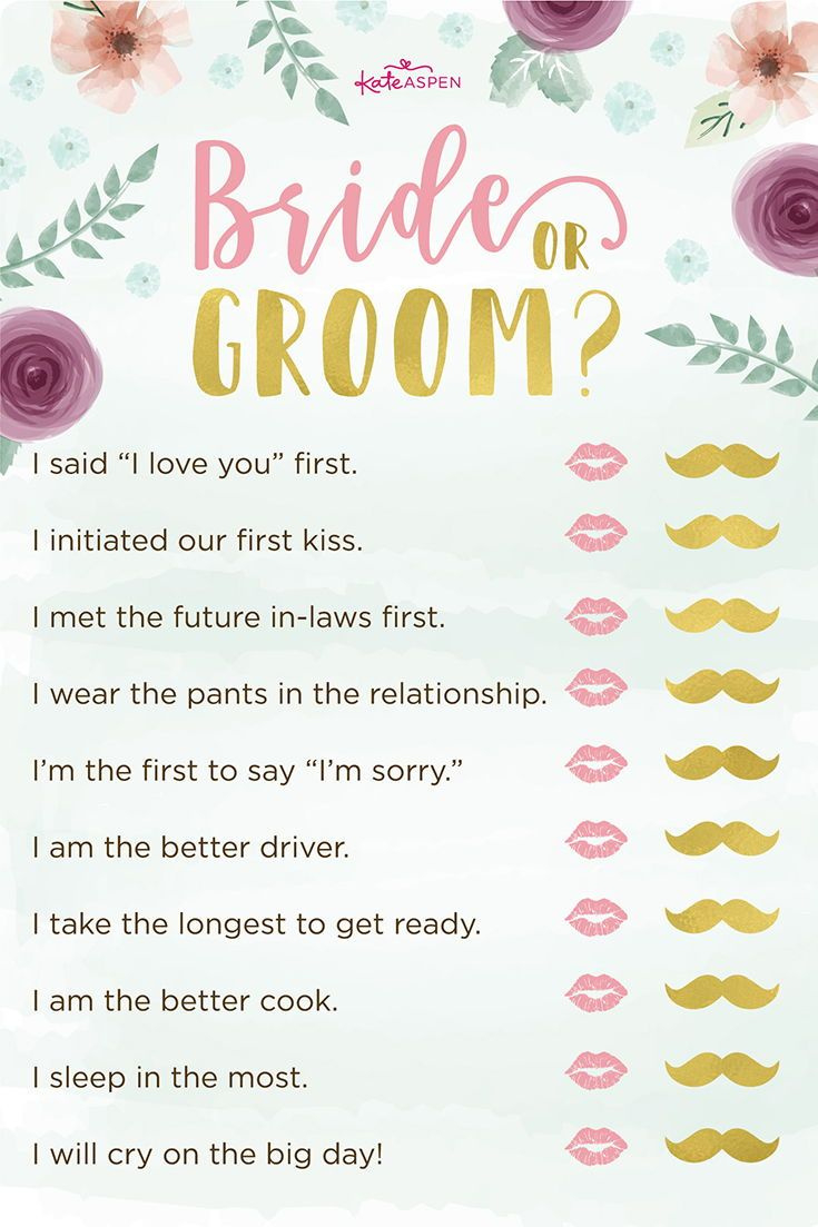 3 Exciting Bridal Shower Games + Printables! throughout Free Printable Wedding Shower Games
