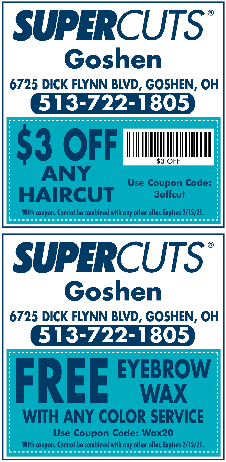 $3 Off On Any Haircut | Online Printable Coupons: Usa Local Free throughout Supercuts Free Haircut Printable Coupon