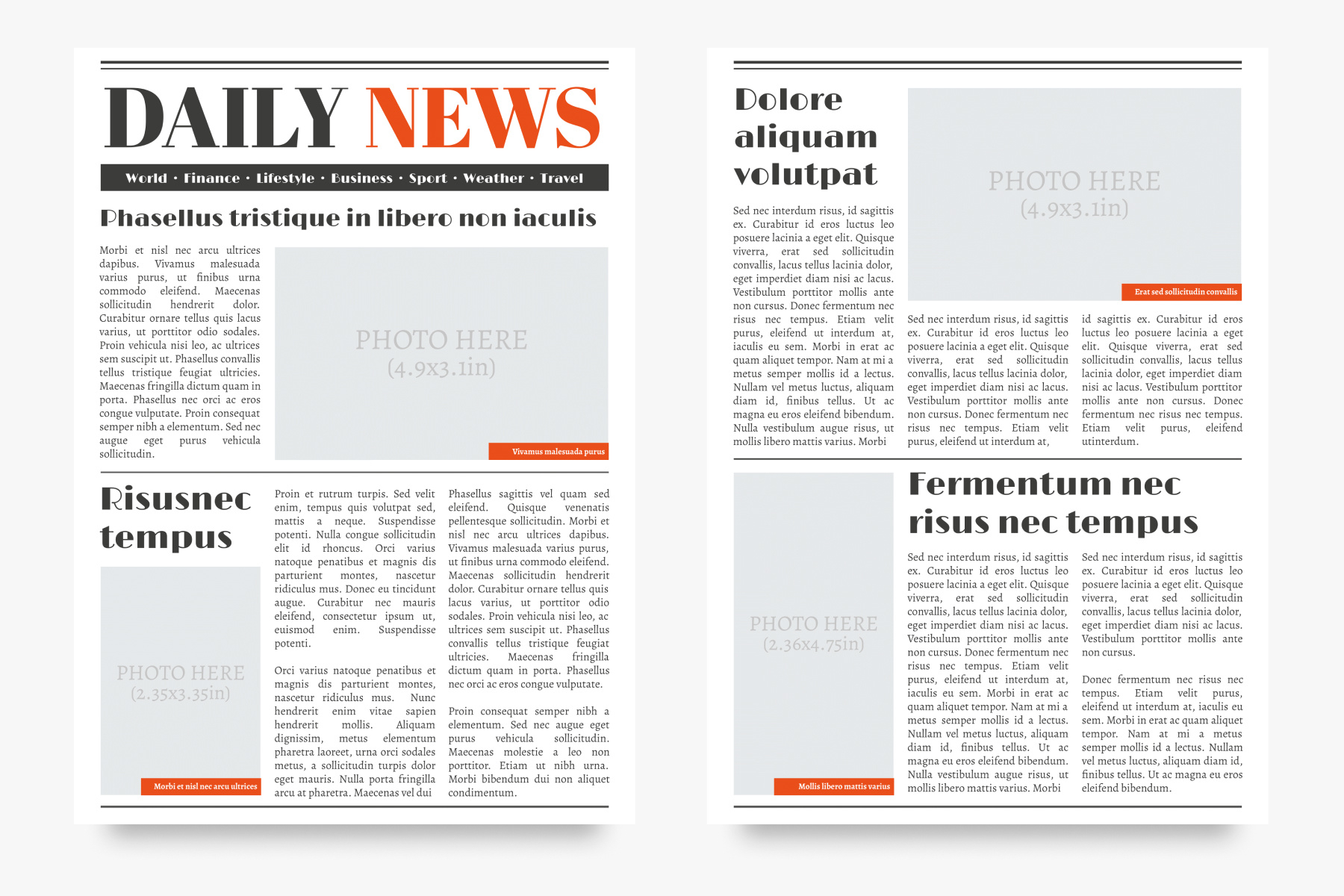 30+ Best Editable Newspaper Templates For Google Docs regarding Free Printable Newspaper Templates For Students