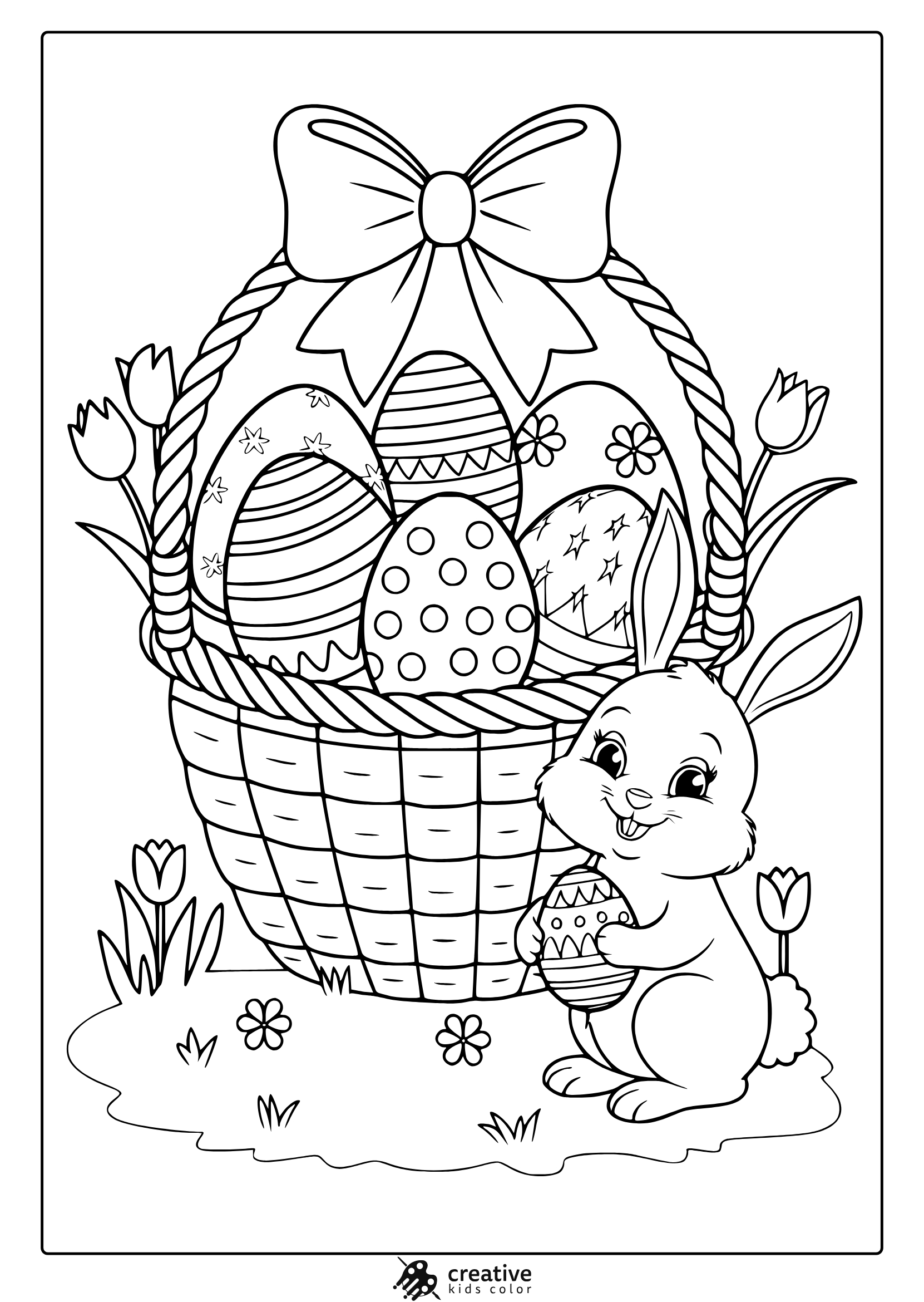 30+ Easter Coloring Pages (Free Printable Pdfs) within Coloring Pages Free Printable Easter