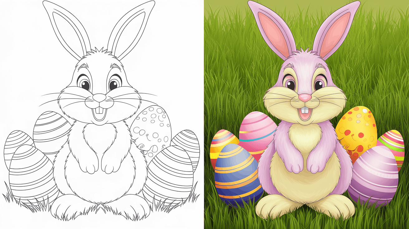 30+ Easter Coloring Pages (Free Printable Pdfs) within Free Printable Easter Images