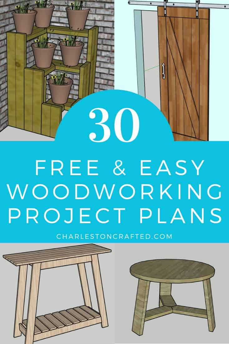30 Free Easy Woodworking Project Plans inside Free Printable Woodworking Plans
