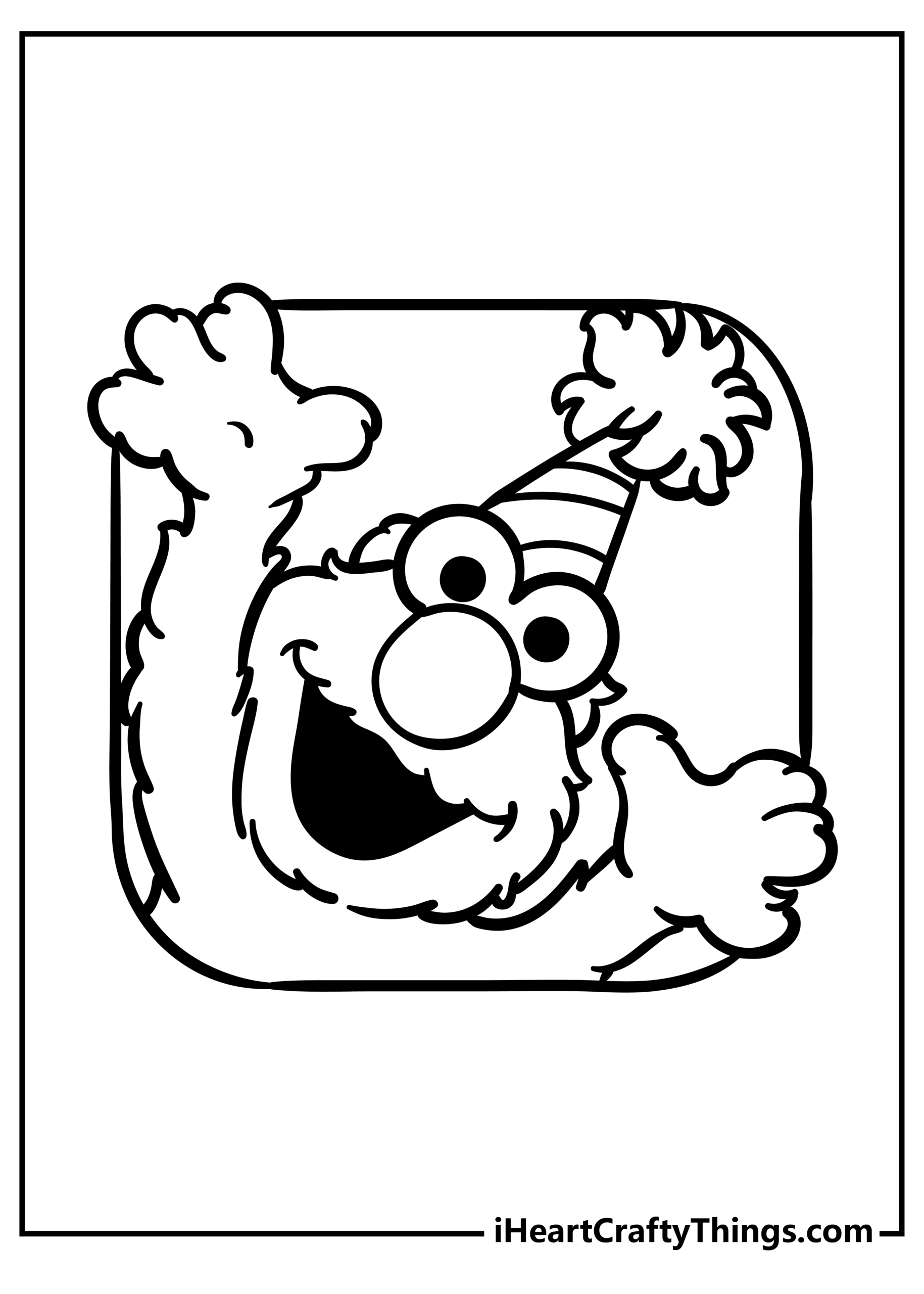 30 Free Elmo Coloring Pages (Printable Pdf For Kids) with regard to Elmo Color Pages Free Printable
