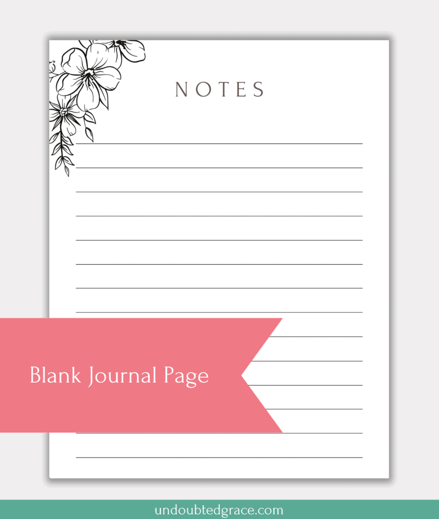 30+ Gorgeous Printable Journal Pages For Planners And Bullet for Free Printable Journal Pages