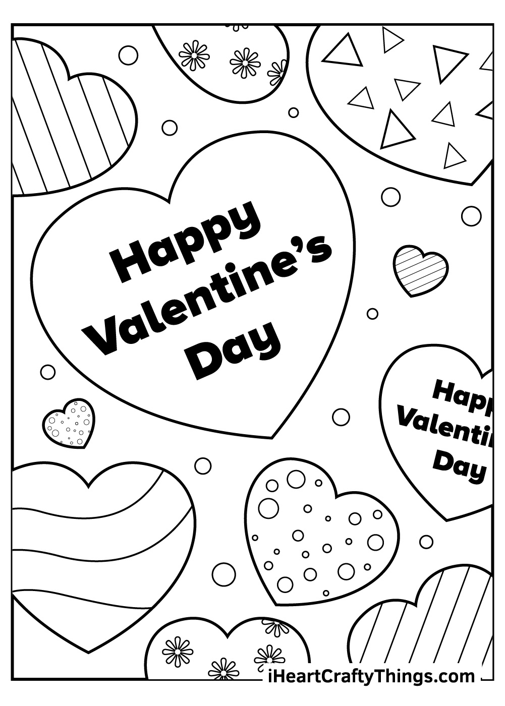 30 Valentine'S Day Coloring Pages (100% Free Printables) within Free Printable Valentine Coloring Pages