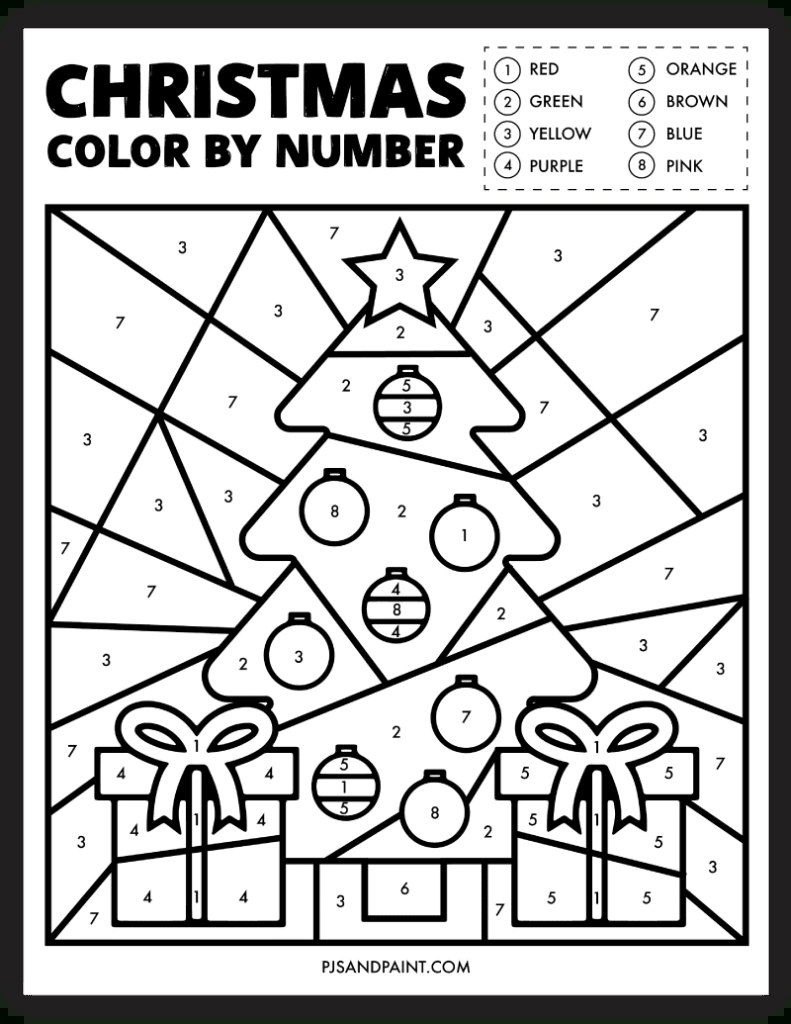 34 Free Printable Christmas Games And Activities - Pjs And Paint in Free Printable Christmas Worksheets