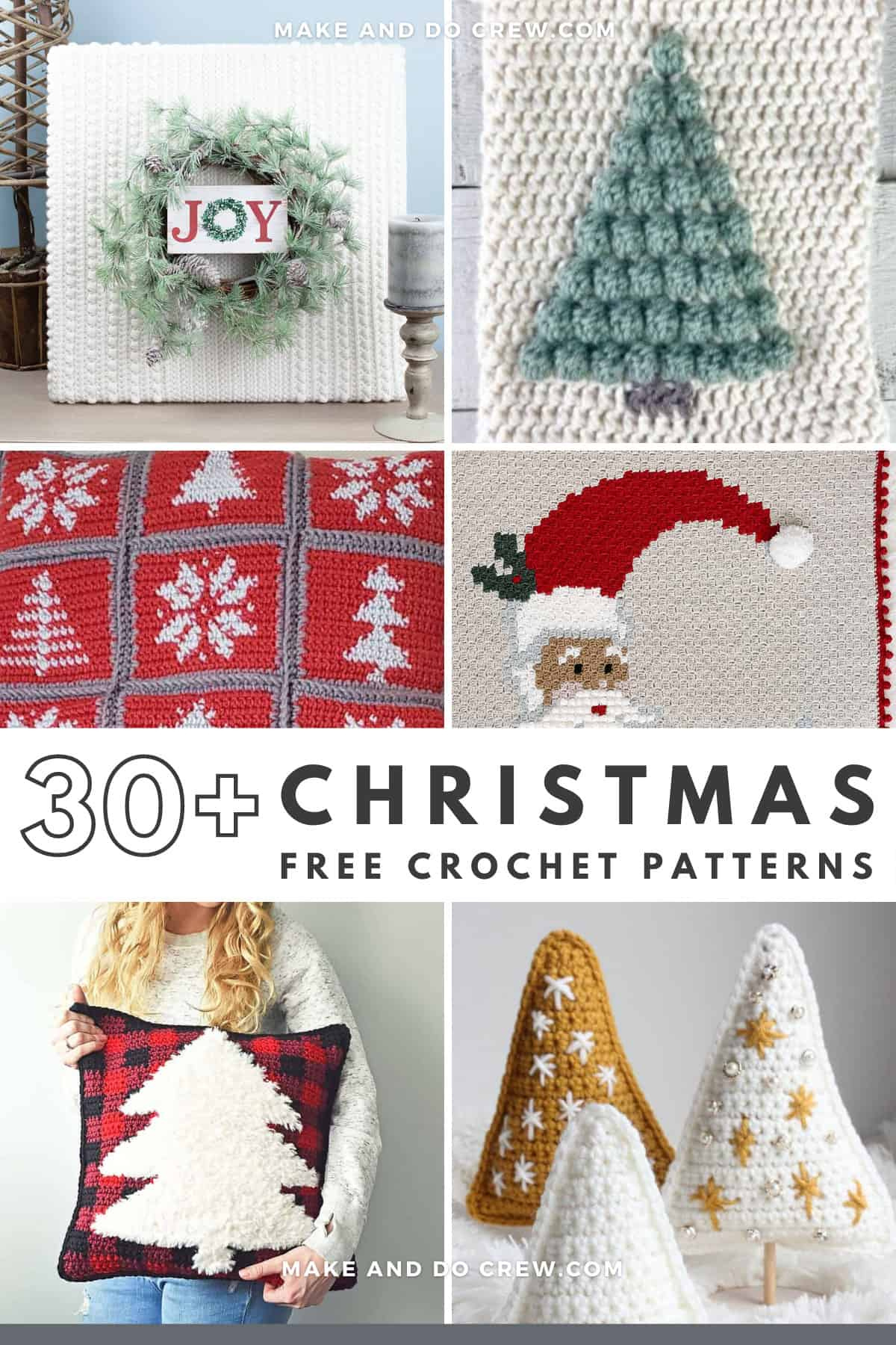 35+ Best Free Christmas Crochet Patterns To Make This Year » Make within Free Printable Christmas Crochet Patterns