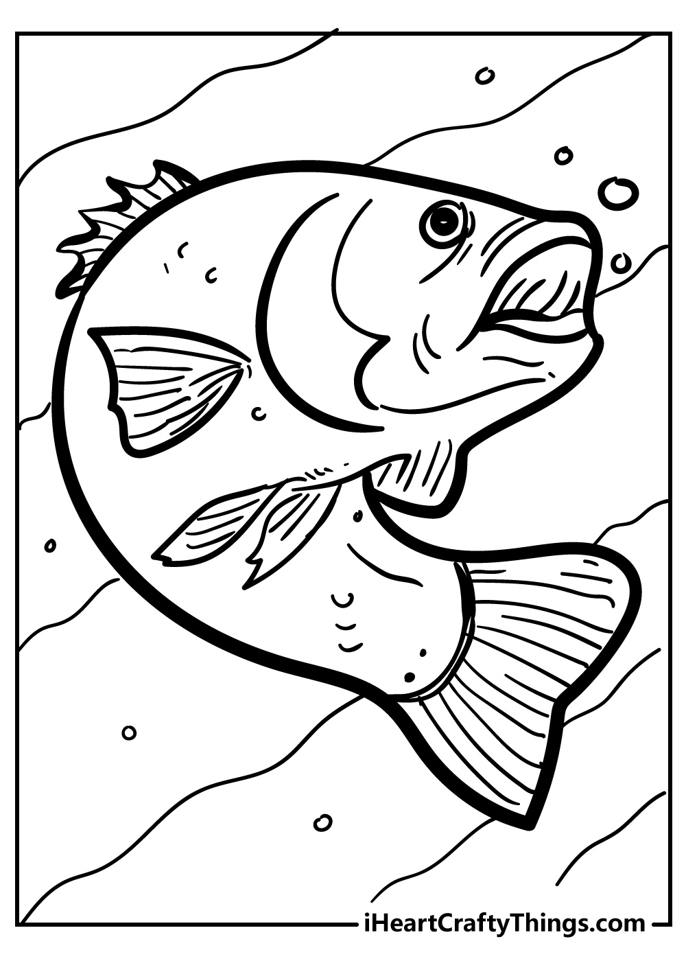 35 Fish Coloring Pages (100% Free Printables) for Free Printable Fish Coloring Pages